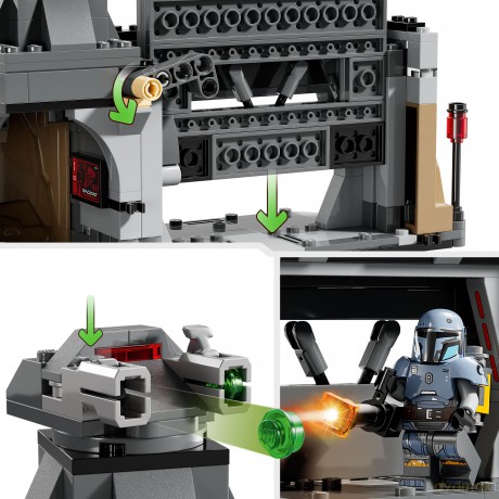 LEGO Star Wars Pojedynek Paza Vizsli I Moffa Gideona (75386) [KLOCKI]