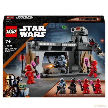 LEGO Star Wars Pojedynek Paza Vizsli I Moffa Gideona (75386) [KLOCKI]