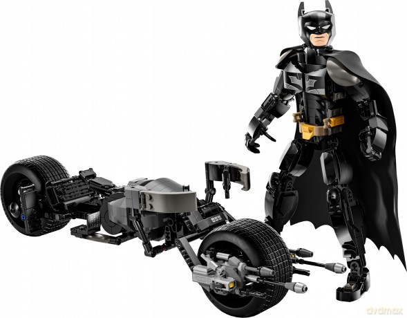 LEGO Super Heroes Figurka Batmana Do Zbudowania I Batcykl (76273) [KLOCKI]