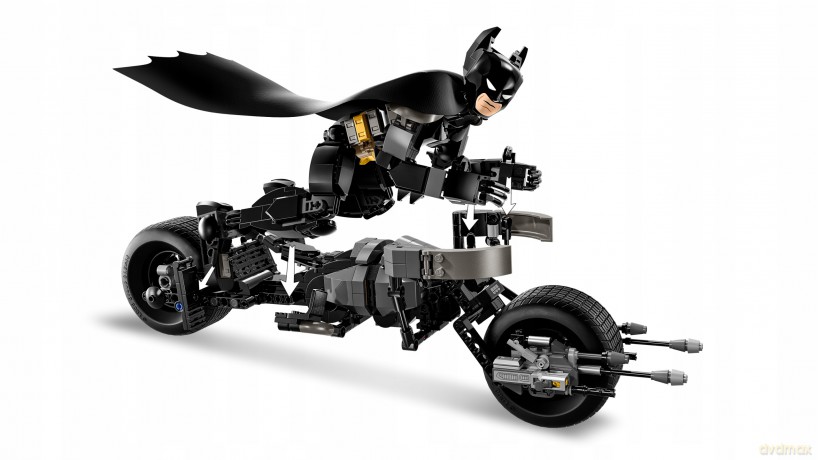 LEGO Super Heroes Figurka Batmana Do Zbudowania I Batcykl (76273) [KLOCKI]