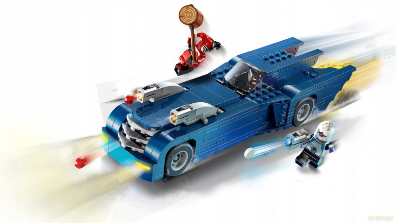LEGO Super Heroes Batman z Batmobilem Kontra Harley Quinn Mi Mr Freeze (76274) [KLOCKI]