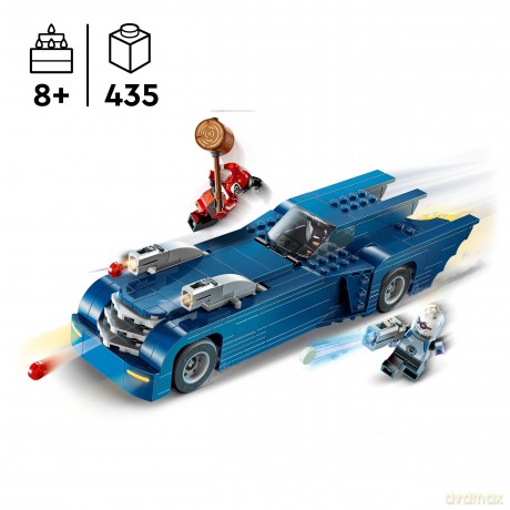 LEGO Super Heroes Batman z Batmobilem Kontra Harley Quinn Mi Mr Freeze (76274) [KLOCKI]