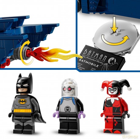 LEGO Super Heroes Batman z Batmobilem Kontra Harley Quinn Mi Mr Freeze (76274) [KLOCKI]