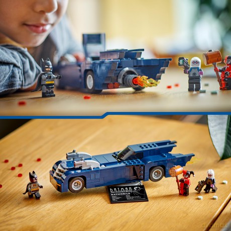 LEGO Super Heroes Batman z Batmobilem Kontra Harley Quinn Mi Mr Freeze (76274) [KLOCKI]