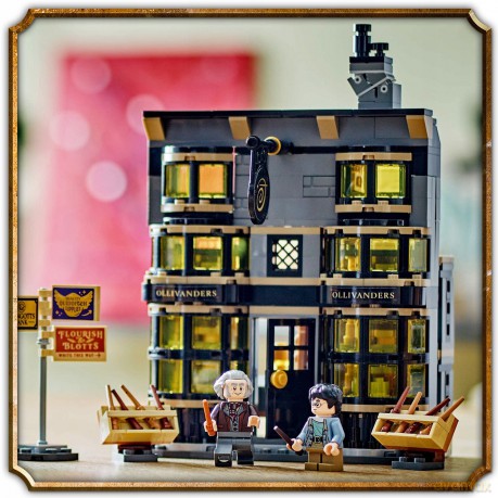 LEGO Harry Potter Sklepy Ollivandera I Madame Malkin (76439) [KLOCKI]