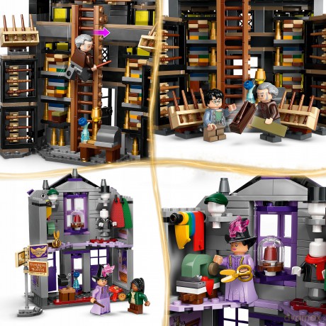 LEGO Harry Potter Sklepy Ollivandera I Madame Malkin (76439) [KLOCKI]