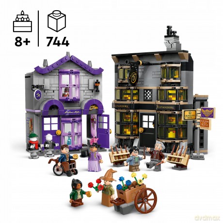 LEGO Harry Potter Sklepy Ollivandera I Madame Malkin (76439) [KLOCKI]