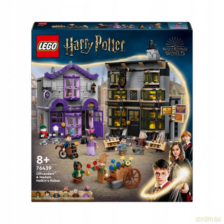 LEGO Harry Potter Sklepy Ollivandera I Madame Malkin (76439) [KLOCKI]