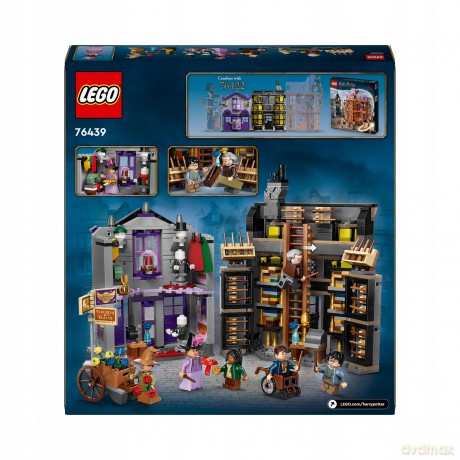 LEGO Harry Potter Sklepy Ollivandera I Madame Malkin (76439) [KLOCKI]