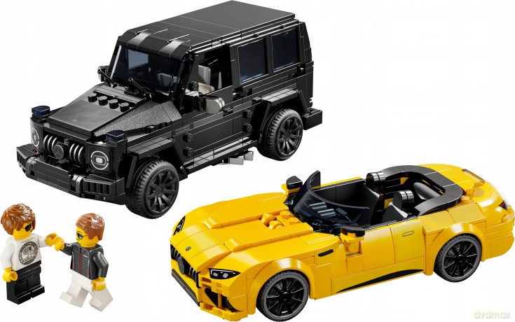 LEGO Speed Champions Tbd-Sc-6-2024 Mercedes Amg Gt Roadster 2024 & Amg G63 (76924) [KLOCKI]