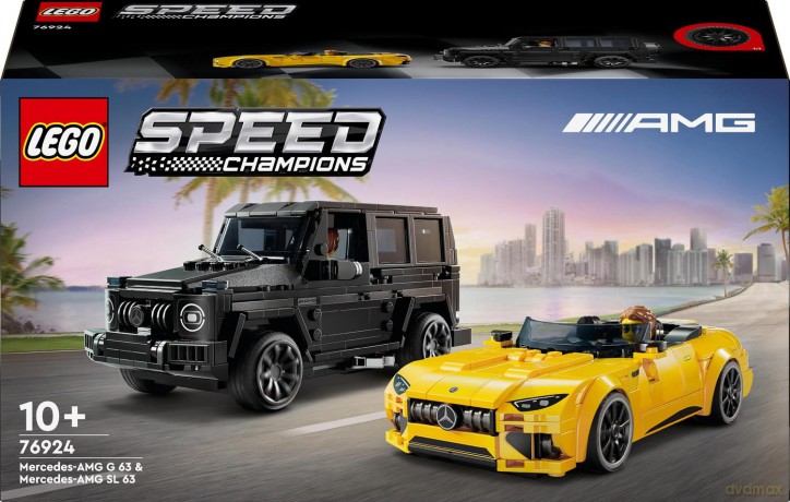 LEGO Speed Champions Tbd-Sc-6-2024 Mercedes Amg Gt Roadster 2024 & Amg G63 (76924) [KLOCKI]