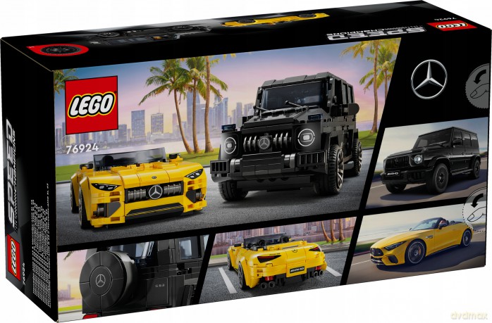LEGO Speed Champions Tbd-Sc-6-2024 Mercedes Amg Gt Roadster 2024 & Amg G63 (76924) [KLOCKI]