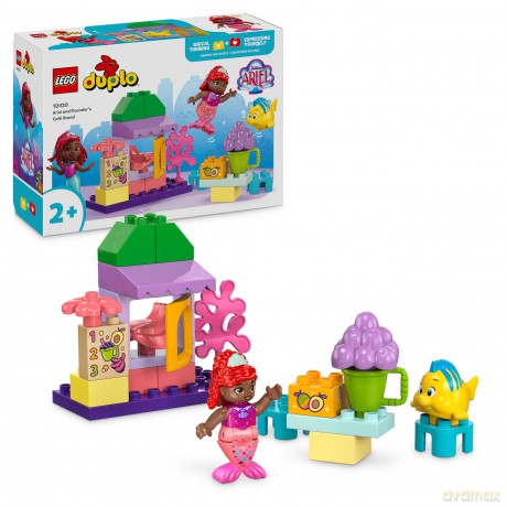 LEGO Duplo Disney Stoisko Kawowe Arielki I Florka (10420) [KLOCKI]