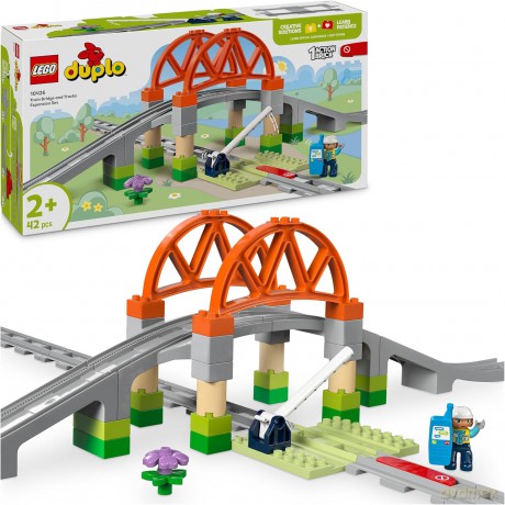 LEGO Duplo Town Most I Tory Kolejowe - Zestaw Rozszerzający (10426) [KLOCKI]