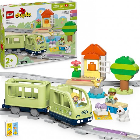 LEGO Duplo Town Przygoda z Interaktywnym Pociągiem (10427) [KLOCKI]