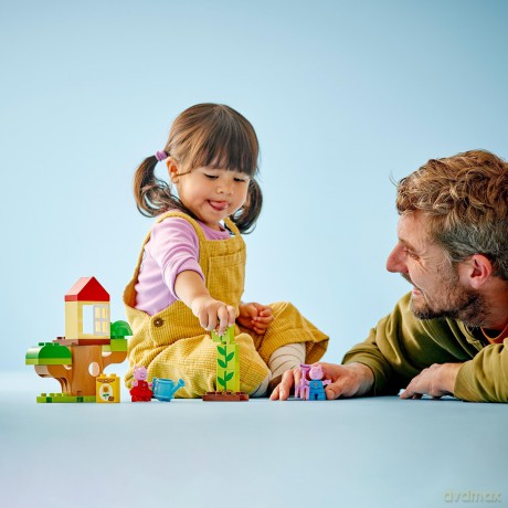 LEGO Duplo Ogród i domek na drzewie Peppy(10431) [KLOCKI]