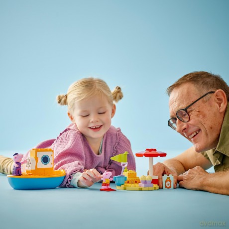 LEGO Duplo Peppa i rejs łodzią(10432) [KLOCKI]