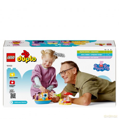 LEGO Duplo Peppa i rejs łodzią(10432) [KLOCKI]