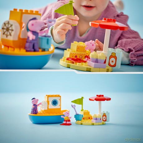 LEGO Duplo Peppa i rejs łodzią(10432) [KLOCKI]