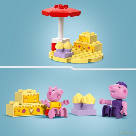LEGO Duplo Peppa i rejs łodzią(10432) [KLOCKI]