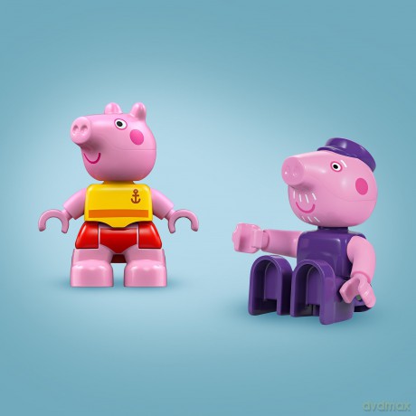 LEGO Duplo Peppa i rejs łodzią(10432) [KLOCKI]