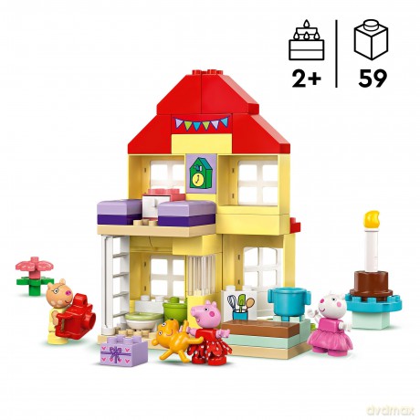 LEGO Duplo Urodzinowy domek Peppy(10433) [KLOCKI]