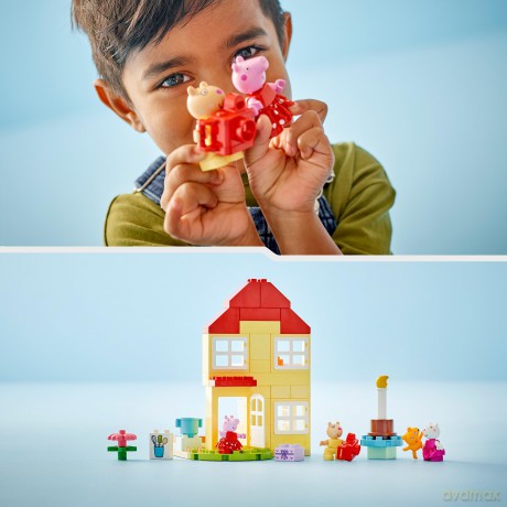 LEGO Duplo Urodzinowy domek Peppy(10433) [KLOCKI]