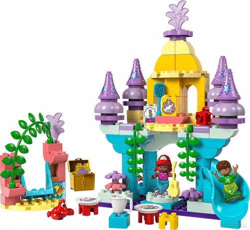 LEGO Duplo Disney Magiczny Podwodny Pałac Arielki (10435) [KLOCKI]