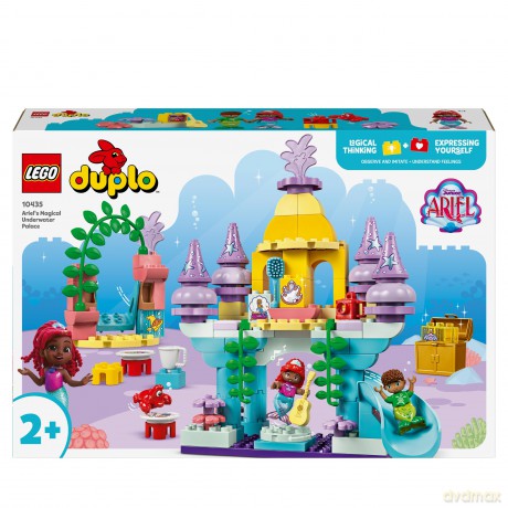LEGO Duplo Disney Magiczny Podwodny Pałac Arielki (10435) [KLOCKI]
