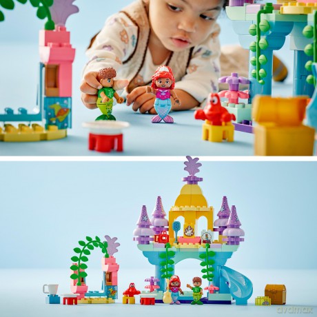 LEGO Duplo Disney Magiczny Podwodny Pałac Arielki (10435) [KLOCKI]
