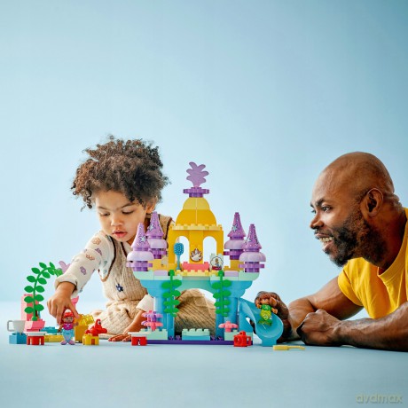 LEGO Duplo Disney Magiczny Podwodny Pałac Arielki (10435) [KLOCKI]