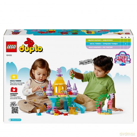 LEGO Duplo Disney Magiczny Podwodny Pałac Arielki (10435) [KLOCKI]