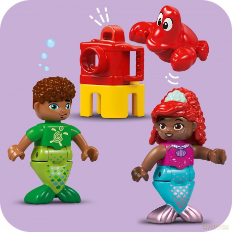 LEGO Duplo Disney Magiczny Podwodny Pałac Arielki (10435) [KLOCKI]
