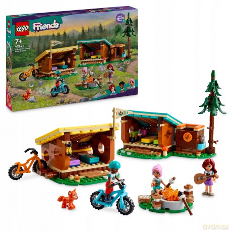 LEGO Friends Przytulne Domki Na Letnim Obozie (42624) [KLOCKI]