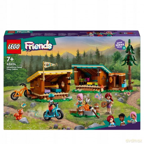 LEGO Friends Przytulne Domki Na Letnim Obozie (42624) [KLOCKI]