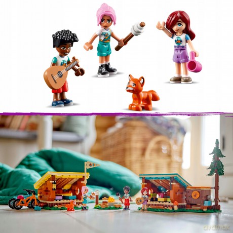 LEGO Friends Przytulne Domki Na Letnim Obozie (42624) [KLOCKI]