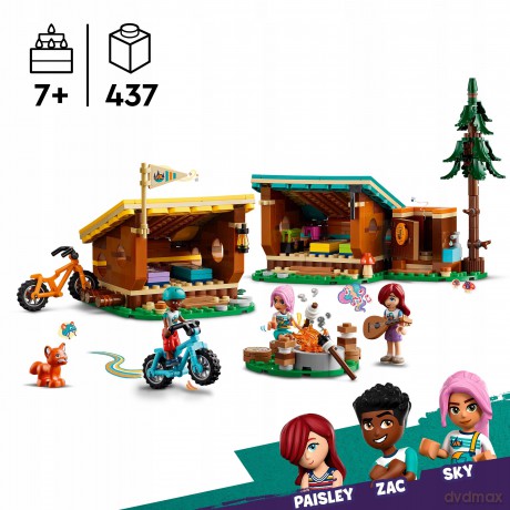 LEGO Friends Przytulne Domki Na Letnim Obozie (42624) [KLOCKI]