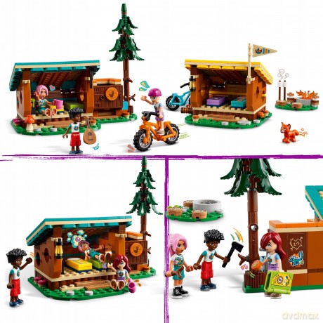 LEGO Friends Przytulne Domki Na Letnim Obozie (42624) [KLOCKI]
