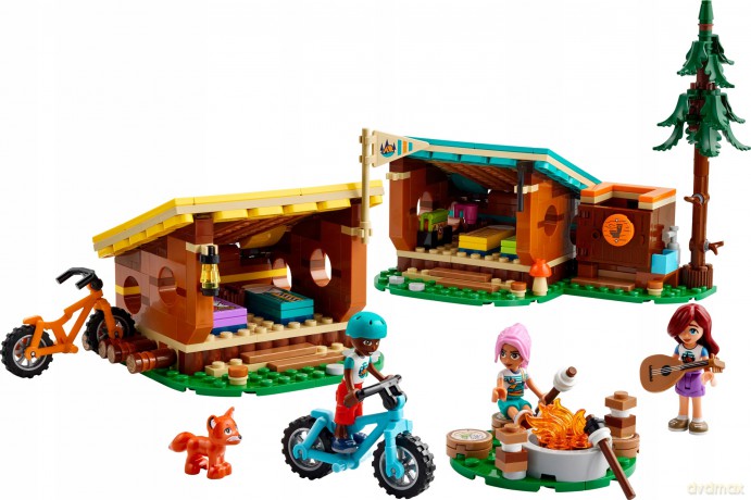 LEGO Friends Przytulne Domki Na Letnim Obozie (42624) [KLOCKI]