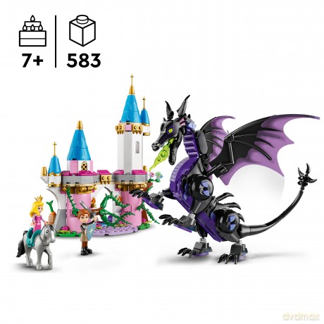 LEGO Disney Princess Diabolina Jako Smok (43240) [KLOCKI]