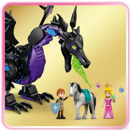 LEGO Disney Princess Diabolina Jako Smok (43240) [KLOCKI]