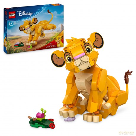 LEGO Disney Classic Król Lew - Lwiątko Simba (43243) [KLOCKI]