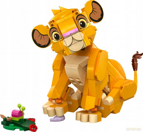 LEGO Disney Classic Król Lew - Lwiątko Simba (43243) [KLOCKI]