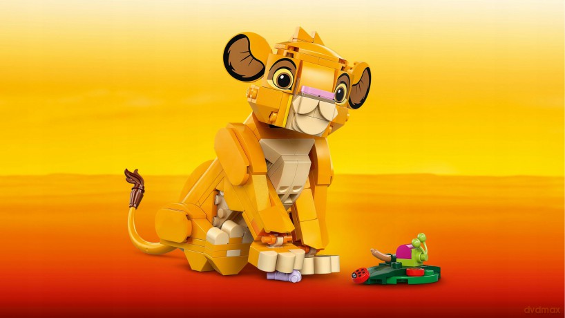 LEGO Disney Classic Król Lew - Lwiątko Simba (43243) [KLOCKI]