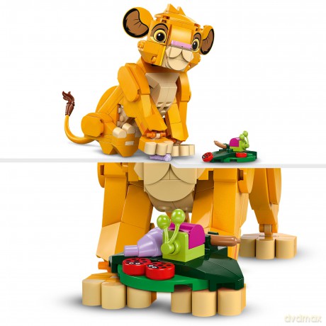 LEGO Disney Classic Król Lew - Lwiątko Simba (43243) [KLOCKI]