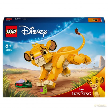 LEGO Disney Classic Król Lew - Lwiątko Simba (43243) [KLOCKI]