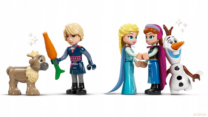 LEGO Disney Princess Lodowy Pałac Elzy (43244) [KLOCKI]