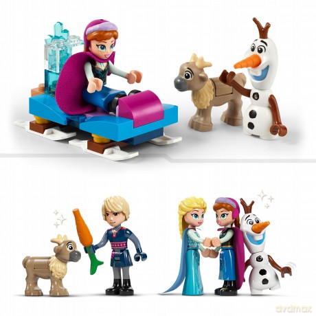 LEGO Disney Princess Lodowy Pałac Elzy (43244) [KLOCKI]