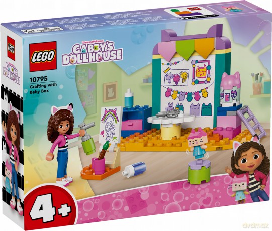 LEGO Gabby's Dollhouse Prace Ręczne z Tekturzątkiem (10795) [KLOCKI]