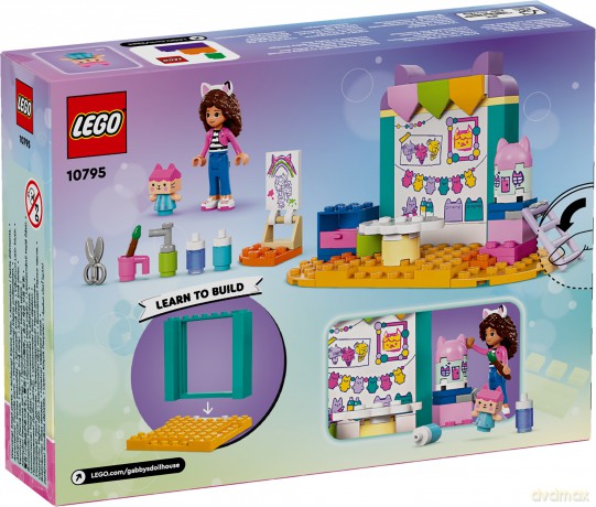 LEGO Gabby's Dollhouse Prace Ręczne z Tekturzątkiem (10795) [KLOCKI]